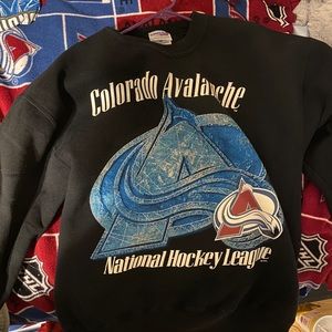 Vintage Colorado avalanche hoodie